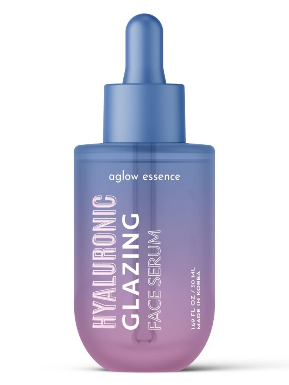 NWT Aglow Essence Hyaluronic Acid Serum Korean for Face - 2 Fl Oz